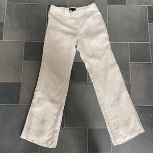 Banana Republic Lined Linen Pant